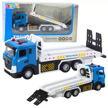 LEAN TOYS Transport Truck Tow Truck Moving Platform Lights Sounds