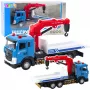 LEAN TOYS Vilktuvas su metaline kabina, šviesomis ir garsais