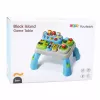 LEAN TOYS Interaktyvus edukacinis staliukas mažyliams su garso moduliais