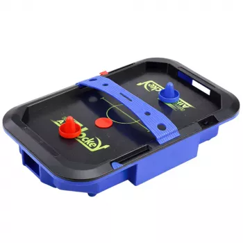 LEAN TOYS Air Hockey stalas – Įgūdžių žaidimas vaikams su rituliais 43x26 cm