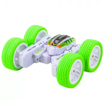 LEAN TOYS nuotoliniu valdymu akrobatinis visureigis 360° žalias 1:32