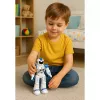 LEAN TOYS nuotolinio valdymo edukacinis robotas RC kalbantis šokantis su šviesomis ir garsais mėlynas