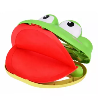 LEAN TOYS Frog Ball Catchers Launchers Arcade Sports Game For Kids
