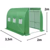 LEAN Šiltnamis Daržovėms, Žali UV Langai, 3.5x2x2M, 7M²