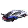 LEAN TOYS nuotoliniu valdymu driftinis automobilis RC su keičiamais ratukais 4WD mėlynas 1:24
