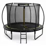 LEAN Sport Garden Trampoline with Inner Net Black and Green 305CM 10FT