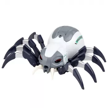 LEAN TOYS RC valdomas voras robotas su dūmų efektu, šviesomis ir garsais