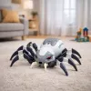 LEAN TOYS RC valdomas voras robotas su dūmų efektu, šviesomis ir garsais