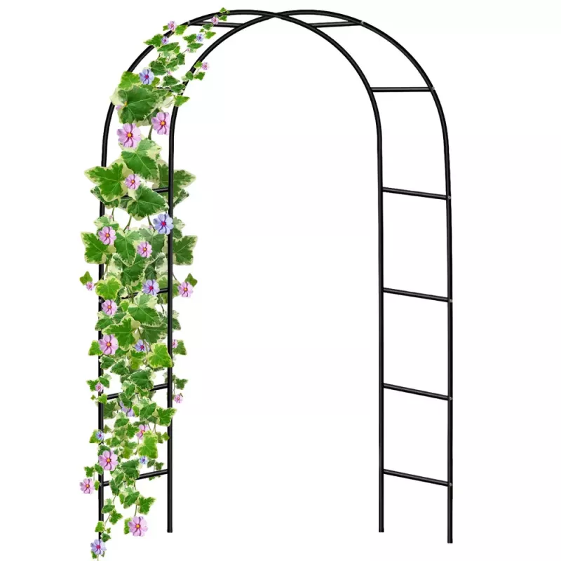 LEAN Metalinė Sodo Pergola Augalams, Atrama Vijokliniams, Arka 240x140 cm