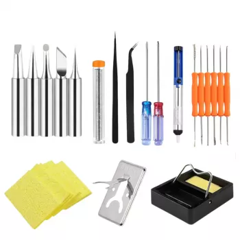 LEAN litavimo rinkinys Precision Soldering Iron 60W su priedų dėklu