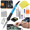 LEAN litavimo rinkinys Precision Soldering Iron 60W su priedų dėklu