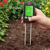 LEAN dirvožemio drėgmės matuoklis 6in1 – temperatūra, šviesa, pH