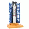 LEAN TOYS Space Set Cosmonauts Launch Tower Rocket Shuttle Building Blocks 300 Pieces