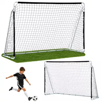 LEAN SPORT Dideli futbolo vartai 307x209 cm
