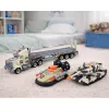 LEAN TOYS Military Set Army Truck Tank Hovercraft Soldier