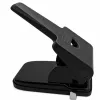 LEAN Manual Double Metal Office Punch 65 Sheets Black