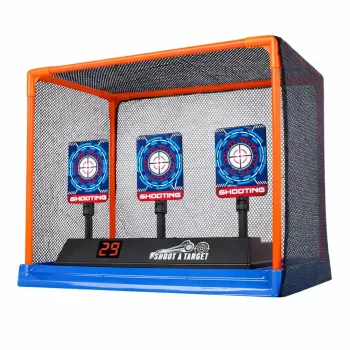 LEAN TOYS Electronic Shooting Target Digital LCD Counter Moving Reticle Targets