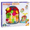 LEAN TOYS Educational Walker Pusher Table Interactive Panel 5 in 1 Multicolor