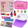 LEAN TOYS Nail Makeup Beauty Set Adjustable Bag Accessories 20 pcs.