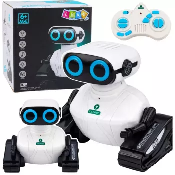 LEAN TOYS Intelligent Remote Controlled Robot on Tracks RC Dances and Moves