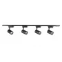 LED bėginė šviestuvų sistema STR-4X15W-B 15W 4 taškai 60W 5200lm 4000K Juoda