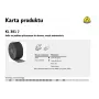 KINDERKRAFT ALOTEX B KL381J Abrasive Roll, P120, 150mm x 50m, Brown