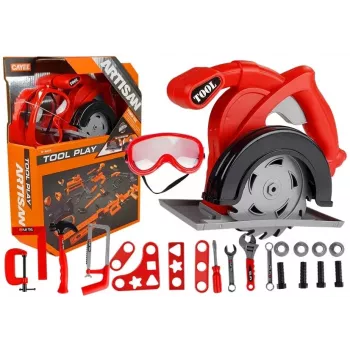 LEAN TOYS Big Sawmill Tools Set for Little Tinkerer 23 dalių