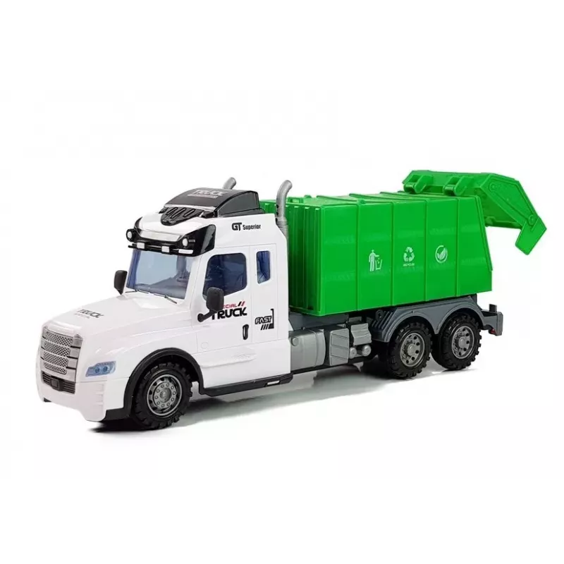 LEAN TOYS Šiukšliavežis Radijo Valdymo R/C 1:16 Mastelis 2.4 GHz