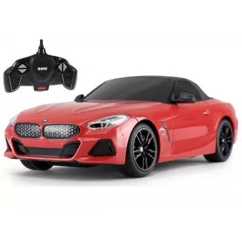 Valdomas automobilis R/C BMW Z4 Roadster Rastar 1:18 Raudonas