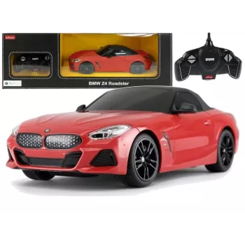 Valdomas automobilis R/C BMW Z4 Roadster Rastar 1:18 Raudonas