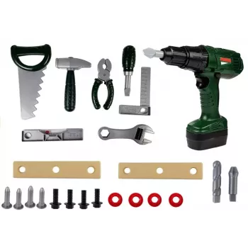 LEAN TOYS DIY Backpack Toolkit Drill 100-Piece Set