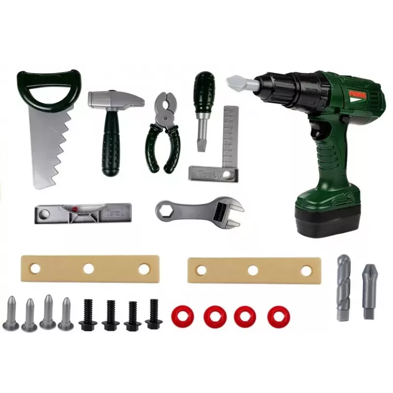 LEAN TOYS DIY Backpack Toolkit Drill 100-Piece Set