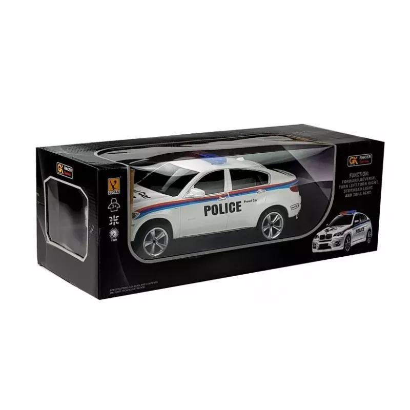 Valdomas policijos automobilis Coupe R/C 4861 Lean Toys