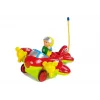LEAN TOYS Baby R/C Airplane su nuotolinio valdymo vairu Raudona