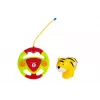 LEAN TOYS Baby R/C Airplane su nuotolinio valdymo vairu Raudona