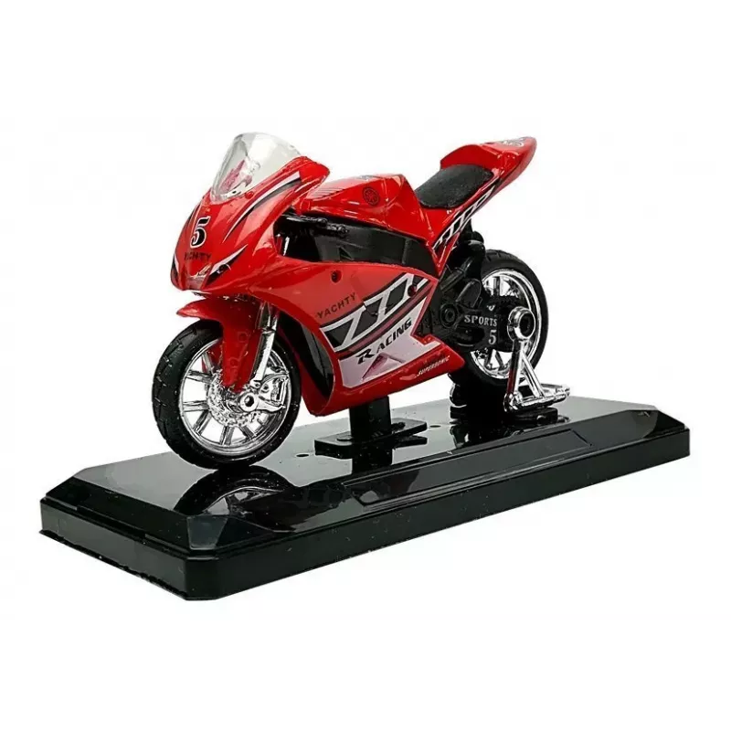 LEAN TOYS Sportinis motociklas su garsais 1:18 4 spalvos