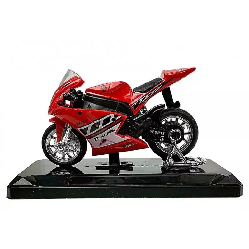LEAN TOYS Sportinis motociklas su garsais 1:18 4 spalvos