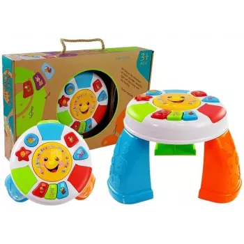 LEAN TOYS Educational Table for Baby Colorful with Sounds