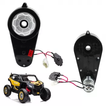 LEAN TOYS 24V variklio pavarų dėžė, skirta XB-2118 elektriniam vaikiškam automobiliui, 13500 aps./min. RS550 variklis