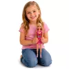 LEAN TOYS Anlily lėlė su rožine suknele, rankine, papuošalais ir aksesuarais