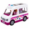 LEAN TOYS Anlily Lėlė Gydytoja Slaugytoja Greitosios Pagalbos Automobilis Medicinos Priedai