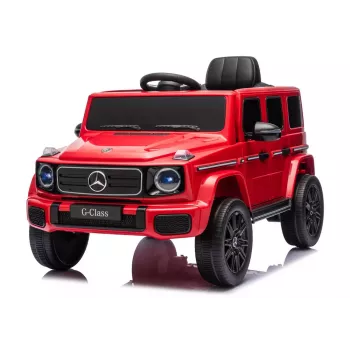 LEAN CARS Mercedes G 4x4 24V 2580 Red Battery-Operated Vehicle