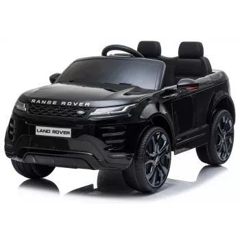 LEAN CARS Range Rover Evoque Electric Ride-On Car Black Painted