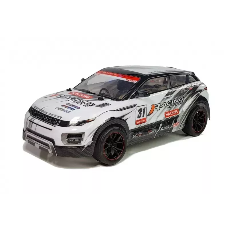 LEAN TOYS RC 1:10 White Racing Sports Rally Car