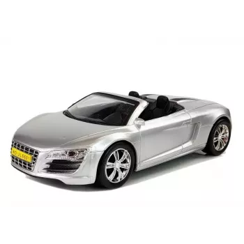 LEAN TOYS Modelis Automobilio Kabrioletas Sidabrinis 1:18