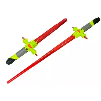 LEAN TOYS Space Weapons Laser Pistol Light Saber Mask Green
