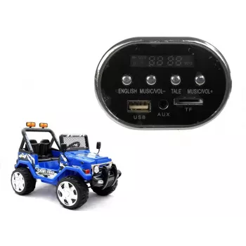 LEAN CARS Jeep S618 vaikiškas automobilis su baterija ir nuotolinio valdymo pulteliu