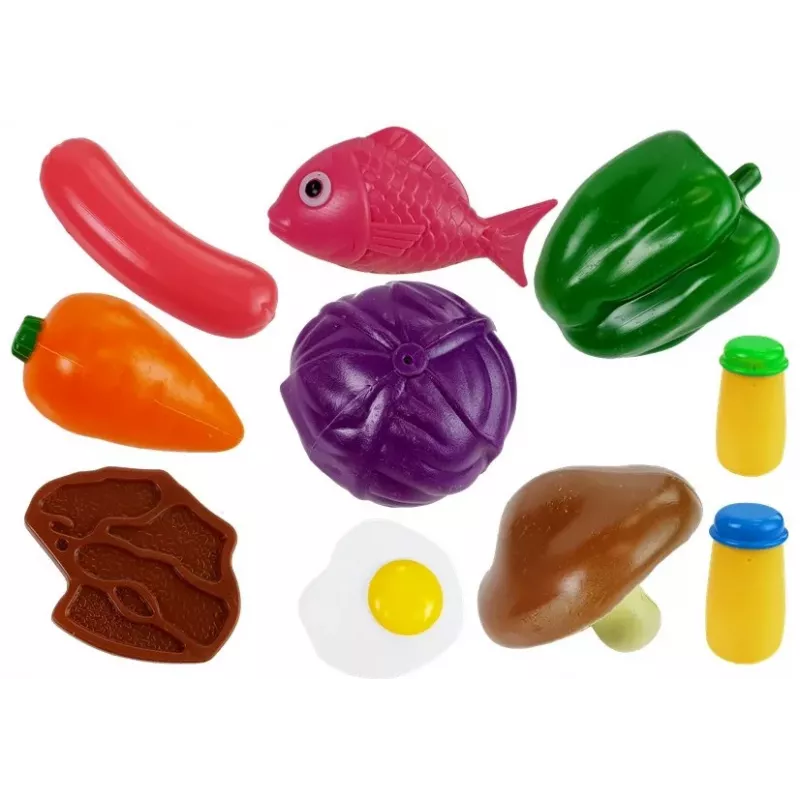 LEAN TOYS Virtuvės rinkinys Indai Gaminti 22 dalys