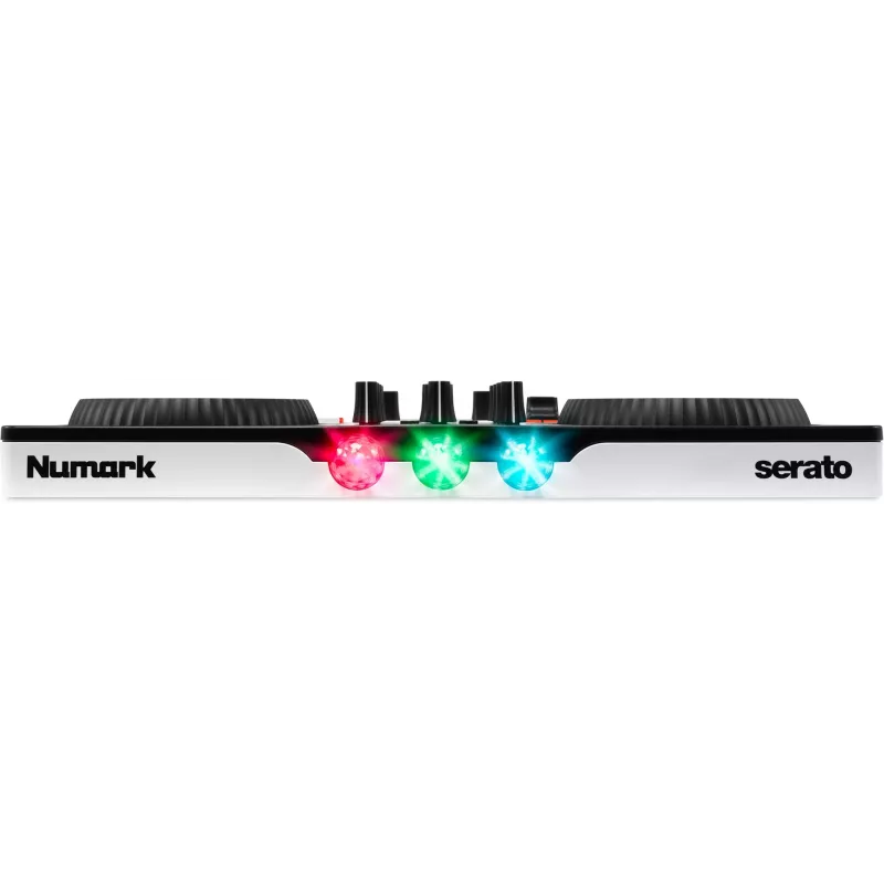 Numark Party Mix MKIII DJ valdiklis su įmontuotais garsiakalbiais ir šviesų šou