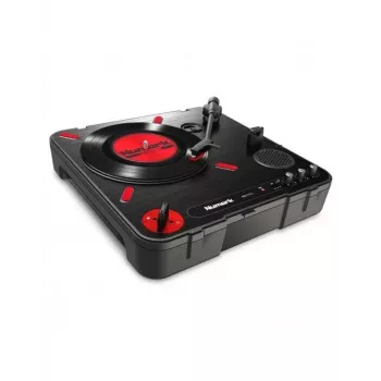 Numark PT01 Scratch - Semi Automatic Portable Turntable with DJ Scratch Switch